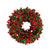 18" Chunky Tinsel Wreath, 3 Colors