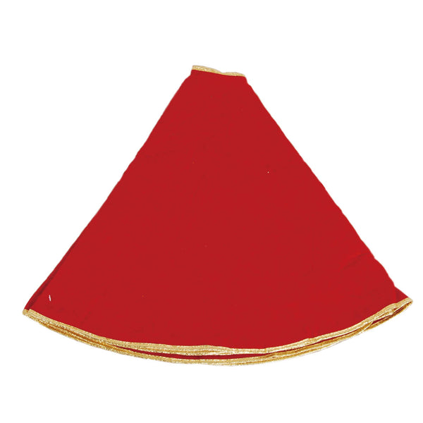 36"Dia. Christmas Tree Skirt W/Trim, 3 Styles