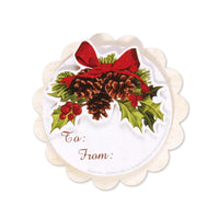3Pc 4" Gift Tag With Pop Layer Self-Adhesive, 3 Designs