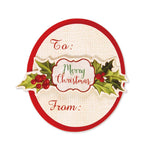 3Pc 4" Gift Tag With Pop Layer Self-Adhesive, 3 Designs