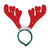 Reindeer Headband With Jingle Bells, 2 Colors