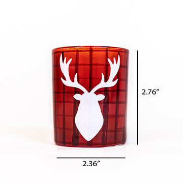 2.76" X 2.36" Votives, 3 Assorted