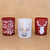 2.76" X 2.36" Votives, 3 Assorted