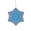 5Pc 5" Hologram Hanging Decoration, 5Mm Thick Cardboard, 2 Assortments