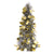 Christmas-15" Tinsel Tree With Die Cut Circles, 3 Colors