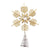 Christmas-11" Beaded Tree Topper In Open Box