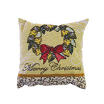 13" X 13" Christmas Pillow, 2 Designs