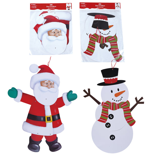 33" Christmas Jointed Character, 2 Assortments