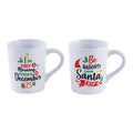 14.5Oz Christmas Holiday Humor Mug, 2 Assortments