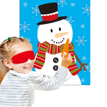 Christmas Pin The Nose On The Holiday Character Game, 2 Assortments