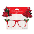 Christmas Reversible Sequin Christmas Tree Glasses 5.75" X 8", 2 Assortments