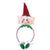 13" Christmas Elf Head Headband, 2 Assortments