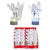 4.5" Christmas Led Angels In Display, 2 Designs