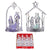4.5" Christmas Led Nativity In Display, 2 Designs
