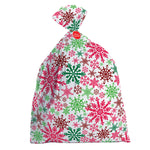 Christmas Giant Gift Bag With Tag And String, 56" X 38", 2 Designs