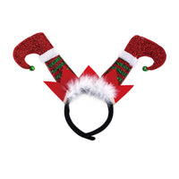 Christmas Elf Legs Headband, 2 Assortments