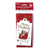 5Ct Christmas Traditional Money Card Holders With Hot Stamping 7.25" X 3.5", 4 Designs