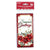 5Ct Christmas Traditional Money Card Holders With Hot Stamping 7.25" X 3.5", 4 Designs