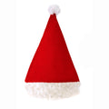 17.5" Hat With Curly Mohair Trim